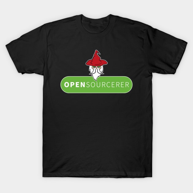 Open Sourcerer T-Shirt by RobiMerch